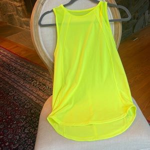 Neon Lululemon Tank